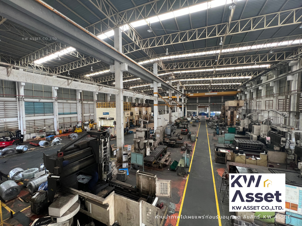 For SaleFactorySriracha Laem Chabang Ban Bueng : Factory business for sale, land area 18-2-58 rai, has a factory certificate 4 📍Ban Bueng, Chonburi 🟨Yellow layout land #KWASSET #Factory for sale in Chonburi #EEC #Metal parts manufacturing factory #Metal stamping factory #Metal mold factory #Ban Bueng Fa