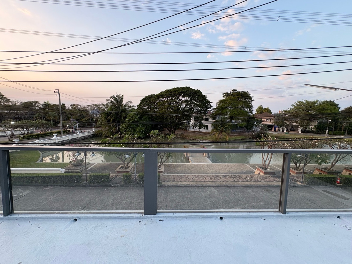 ให้เช่าบ้านมีนบุรี-ร่มเกล้า : ให้เช่าบ้านเดี่ยวหลังมุม Perfect Place ราม 164 ใกล้รร. RIS เพียง 400 เมตร