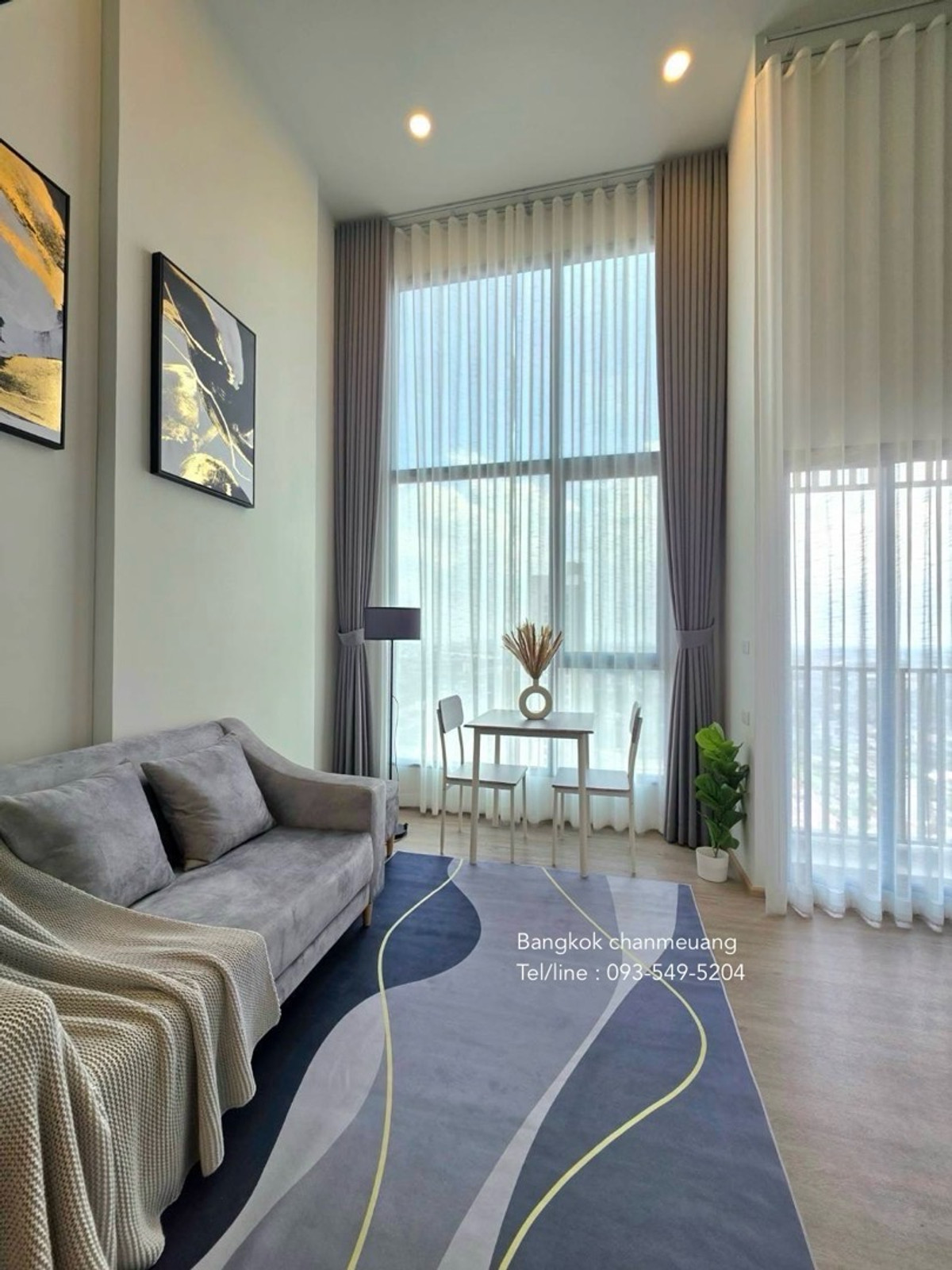 For RentCondoRattanathibet, Sanambinna : FOR RENT ❗️New room, unboxed, 2 floors, ready to move in ✨
🏢 Origin plug&play nonthaburi station