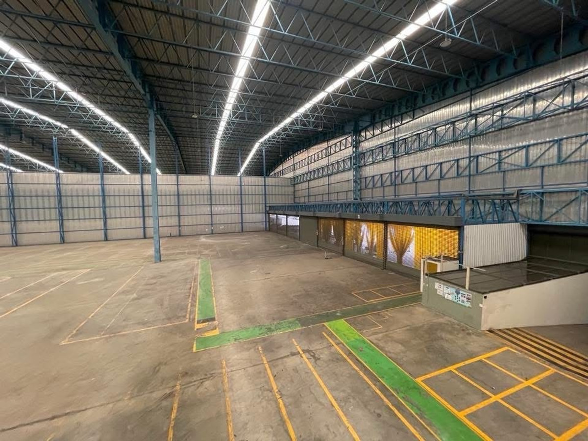 For RentFactorySamut Prakan,Samrong : Factory for rent, 10,000 square meters, purple area = industry @ Bang Phli Industrial Estate, Samut Prakan Province