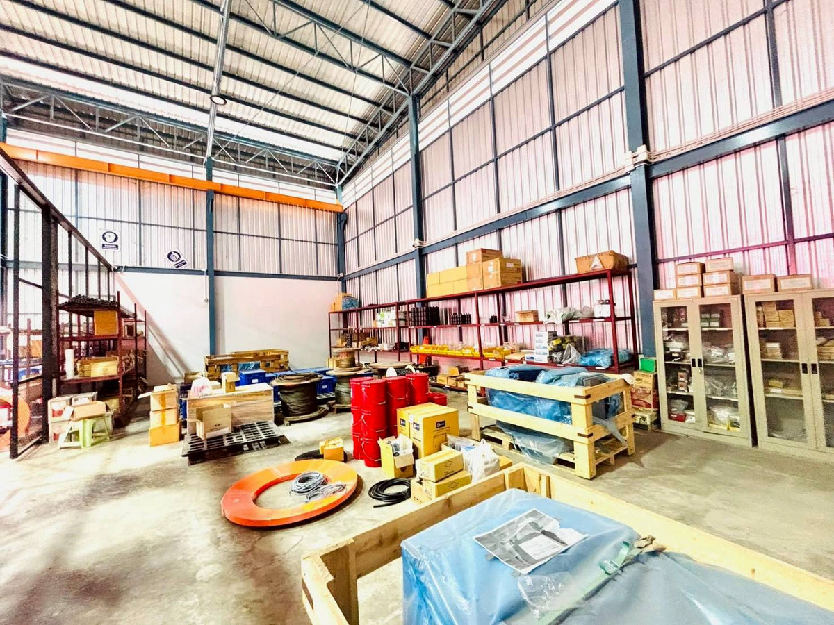 For SaleFactoryMahachai Samut Sakhon : Factory for sale, land area 2.5 rai, 2 buildings, usable area 1,668 sq m.