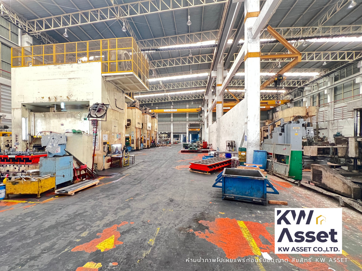 For SaleFactorySriracha Laem Chabang Ban Bueng : Factory business for sale, land area 18-2-58 rai, has a factory certificate 4 📍Ban Bueng, Chonburi 🟨Yellow layout land #KWASSET #Factory for sale in Chonburi #EEC #Metal parts manufacturing factory #Metal stamping factory #Metal mold factory #Ban Bueng Fa