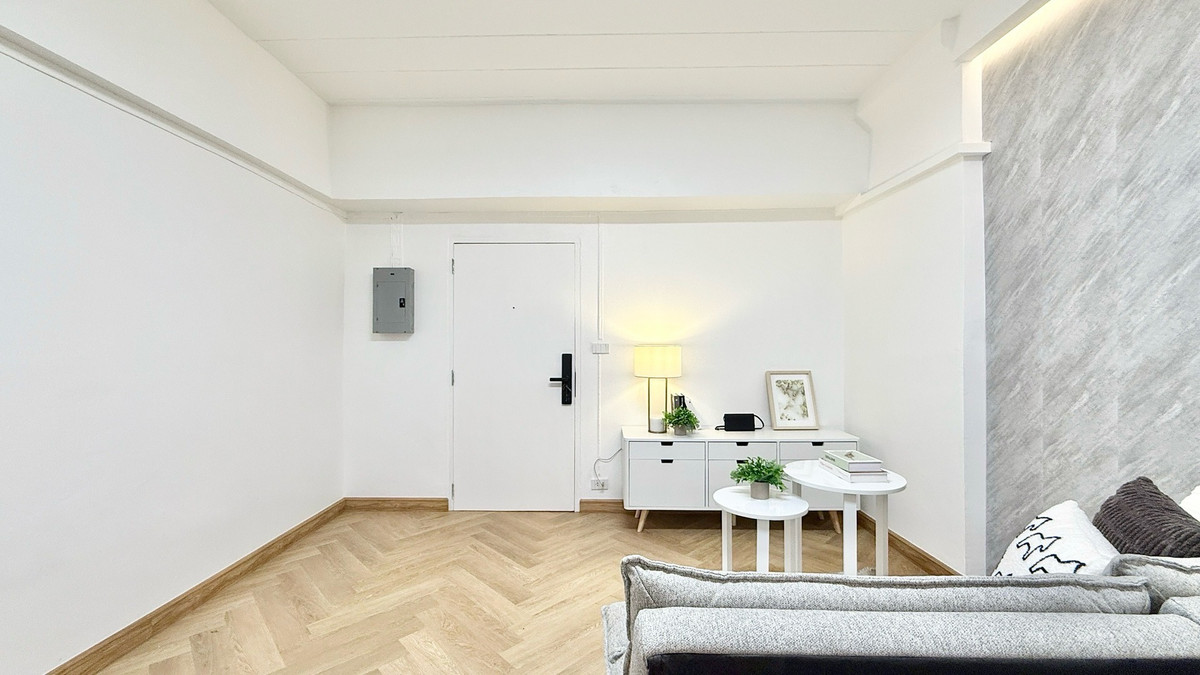 ขายคอนโดเสรีไทย-นิด้า : ขาย📣 คอนโดห้องตกแต่งพร้อมอยู่ขนาดใหญ่ ใกล้MRT สถานีลำสาลี ที่นี่เลย📌สุขาภิบาล 3 แมนชั่น