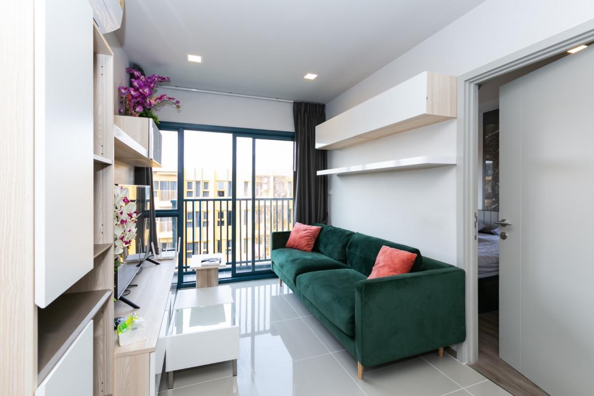 For SaleCondoOnnut, Udomsuk : 🔥Urgent Sale+🔥 The Base Sukhumvit 50, near BTS On Nut station. Fully furnished and ready to move in.