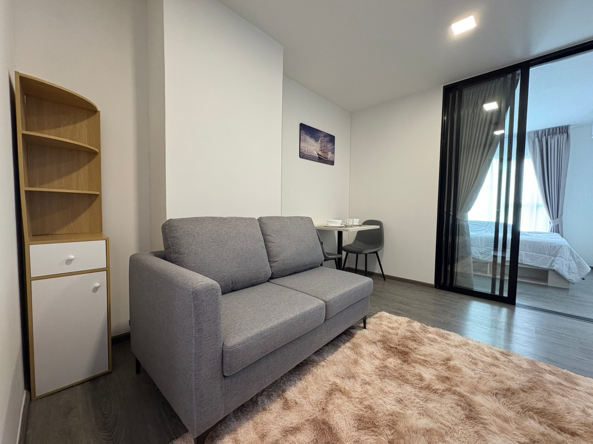 For RentCondoPathum Thani,Rangsit, Thammasat : Condo for rent, Kave Wonderland, high floor, open view, Building D.