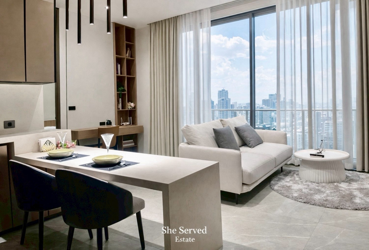 ให้เช่าคอนโดสุขุมวิท อโศก ทองหล่อ : ◈ Hyde Heritage Thonglor ◈ • 1 Bedroom | 1 Bathroom •  Unit size: 51 sq.m. • Nicely decorated
