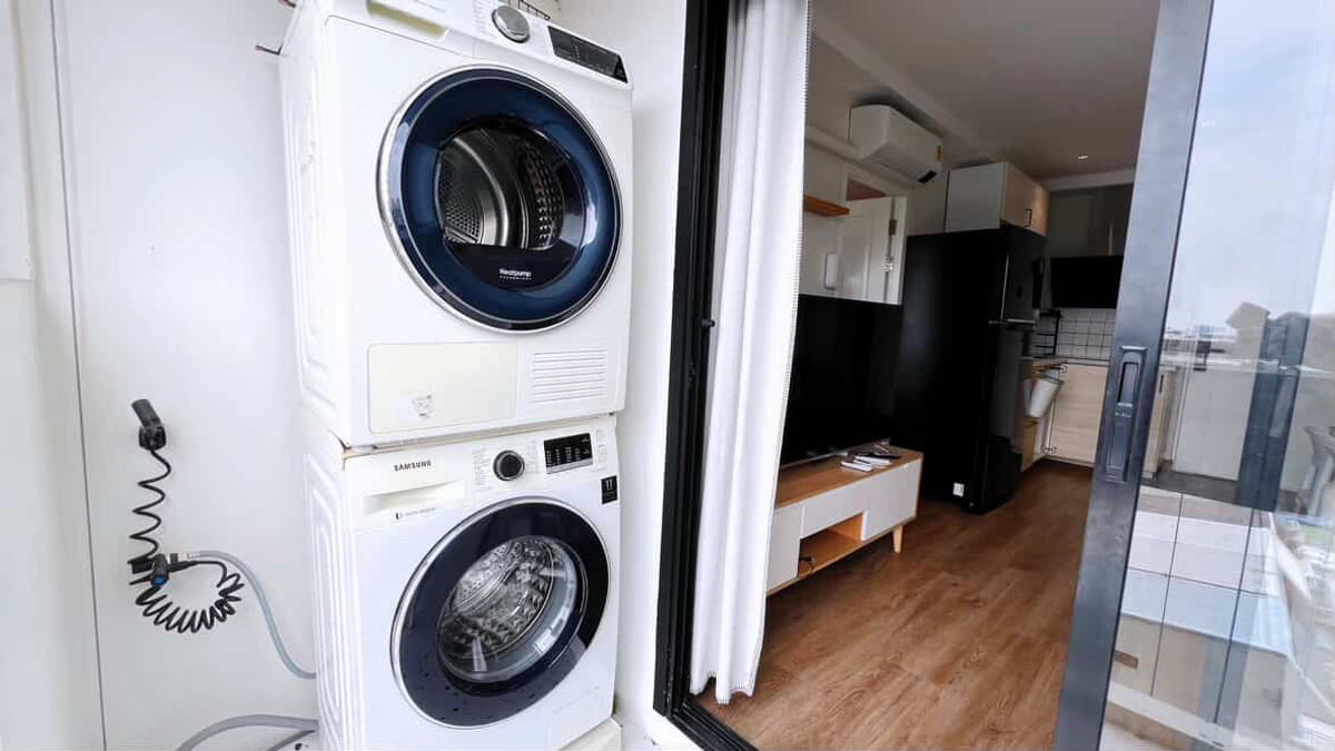 For SaleCondoRama9, Petchburi, RCA : Selling at a loss 🔥 HOT DEAL, cheap and the best value right now!! Beautiful room decorated in Muji style, 2 bedrooms, 52 sq m, Rama 9 intersection, only 3.8 million!! 🔥A Space Hideaway Asoke-Ratchada, fully furnished, ready to move in. Hurry and contact 