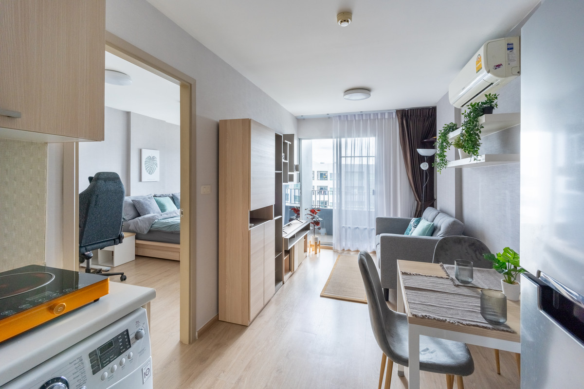 ให้เช่าคอนโดอ่อนนุช อุดมสุข : P-2963 ให้เช่าด่วน ! ห้องสวย วิวสระว่ายน้ำ  Elio del ray  พร้อมอยู่ ใกล้ BTS ปุณณวิถี