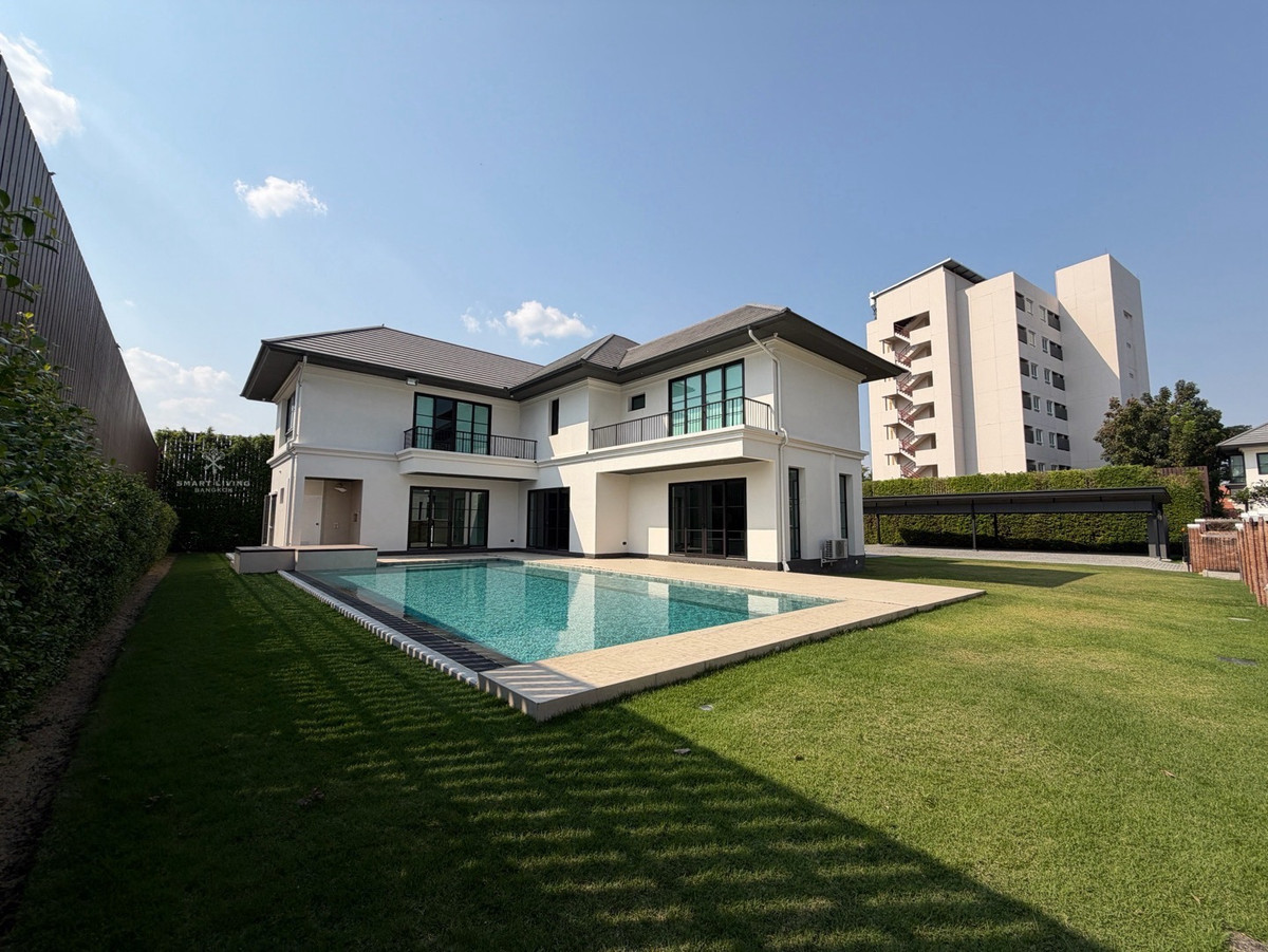 For SaleHouseNonthaburi, Bang Yai, Bangbuathong : Special-Position House with Private Pool in Onyx Nichada, Nichada Thani
