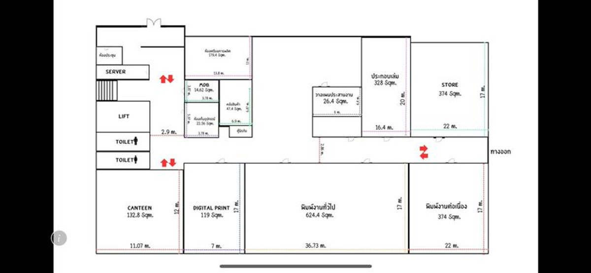 For SaleFactoryLadkrabang, Suwannaphum Airport : Factory for sale, 4 rai, purple area 🟣 usable area 6,700 sq m. #Latkrabang