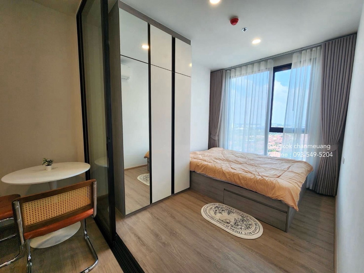 For RentCondoRattanathibet, Sanambinna : Urgent for rent🔥 New room, never rented out❗️🏢Origin Plug and Play Nonthaburi Station 🚝 MRT Yaek Nonthaburi Station 1