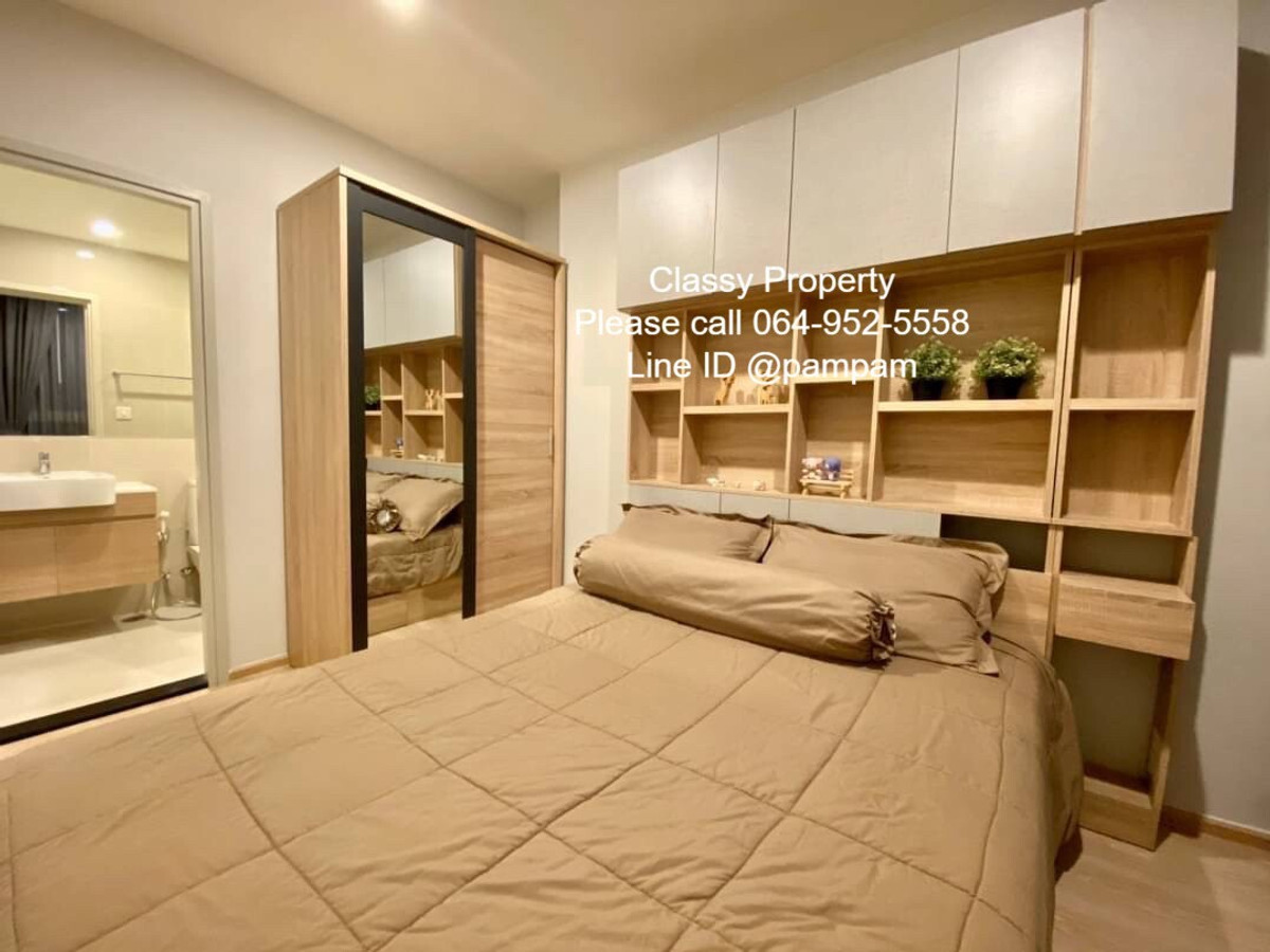 ให้เช่าคอนโดรัชดา ห้วยขวาง : ให้เช่าคอนโด : โนเบิล รีวอล์ฟ รัชดา1 ห้องนอน 1 ชั้นสูง เฟอร์ครบ วิวสระ ติดMRTศูนย์วัฒนธรรม (Noble Revolve Ratchada1) 