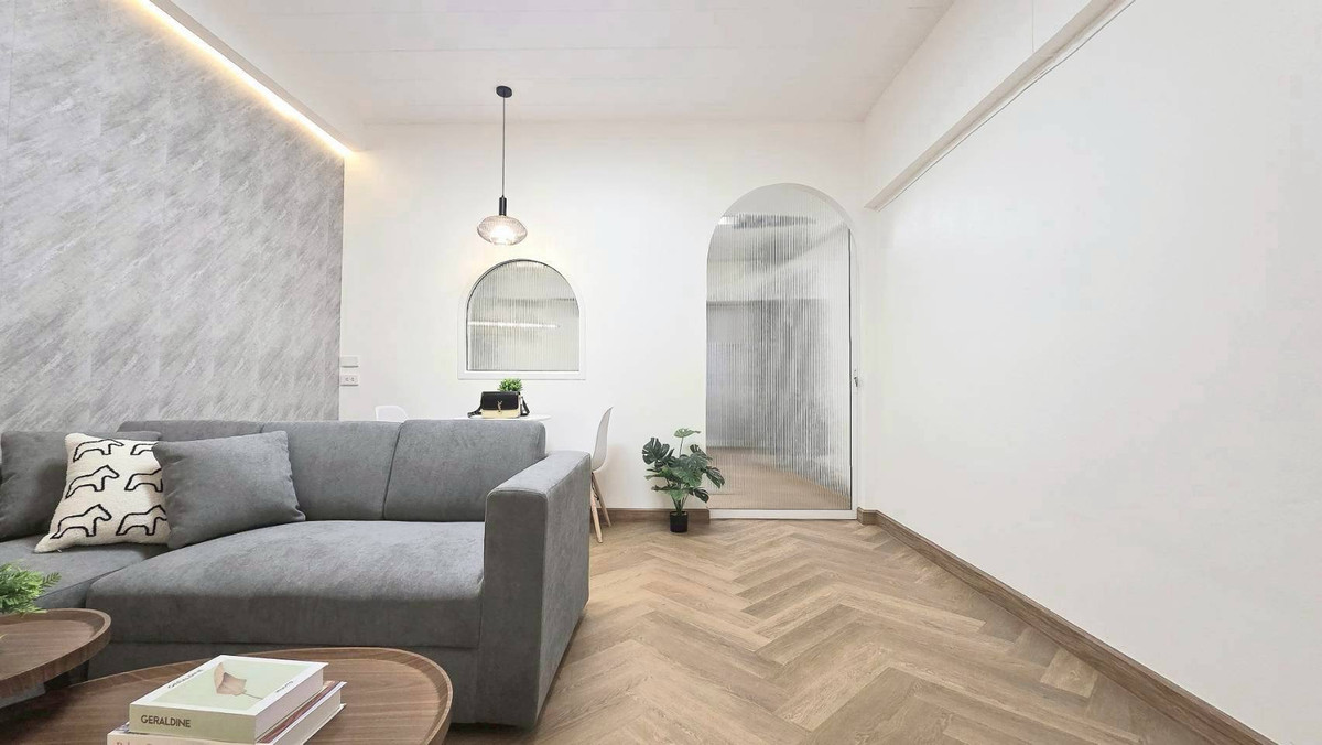 ขายคอนโดเสรีไทย-นิด้า : ขาย📣คอนโดฟิลบ้าน ห้องตกแต่งพร้อมอยู่ สุขาภิบาล3 แมนชั่น