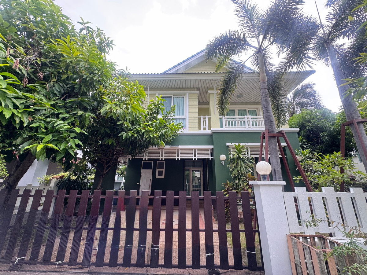 For RentHouseSriracha Laem Chabang Ban Bueng : Next to the sea with a private beach 🌊 Single house Casalunar Bangsean / 5 bedrooms (for rent), Casalunar Bangsean / Detached House 5 Bedrooms (FOR RENT) YEAN006