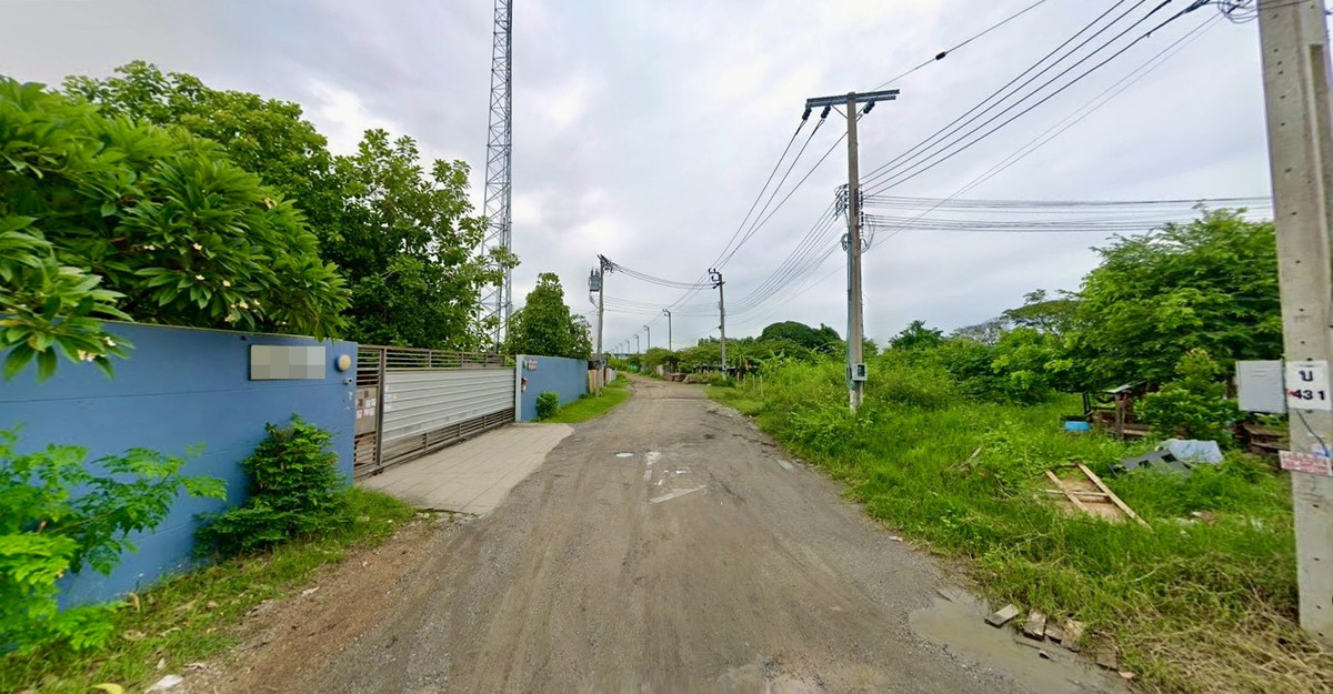 For RentLandSamut Prakan,Samrong : Land for rent, 200 square meters, near Wat Palat Priang. Buanakarin Road, Samut Prakan (N.1935)