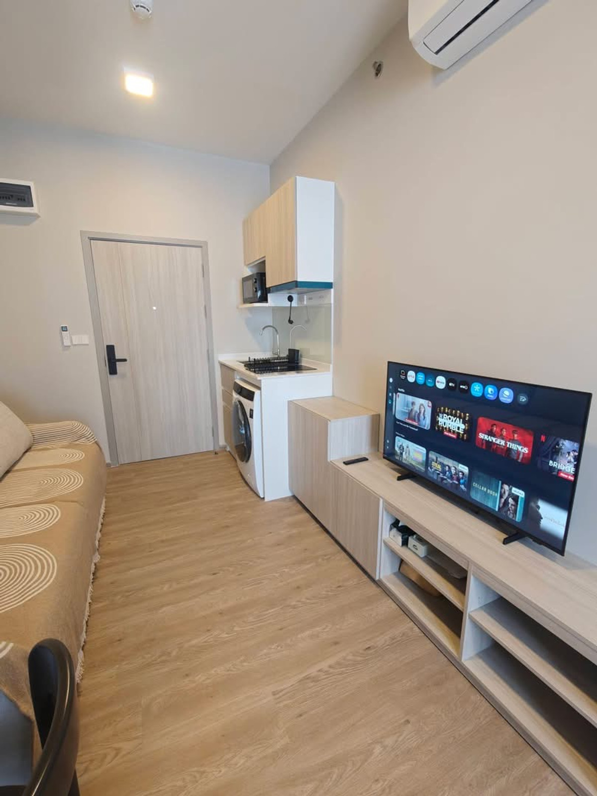 For RentCondoNonthaburi, Bang Yai, Bangbuathong : Condo for rent Plum Condo New West 🎉New Built in, very new room, ready to move in ✅