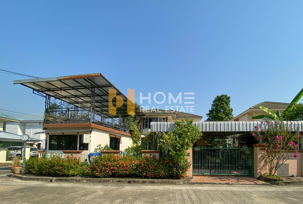 ขายบ้านปิ่นเกล้า จรัญสนิทวงศ์ : หลังมุม 🏡🌿 หลังมุมแปลงใหญ่ 100 วา ต่อเติมเต็ม มีเรือนรับรองส่วนตัว ศุภาลัยออร์คิด ปาร์ค2 / 6 ห้องนอน (ขาย), Supalai Orchid Park 2 / 6 Bedrooms (FOR SALE) BALL252