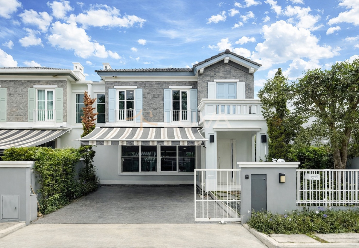 For SaleBangna, Bearing, Lasalle : Anya Bangna-Ramkhamhaeng 2, beautiful house, fully decorated. Change the front of the garden!! For sale with tenant | BN62