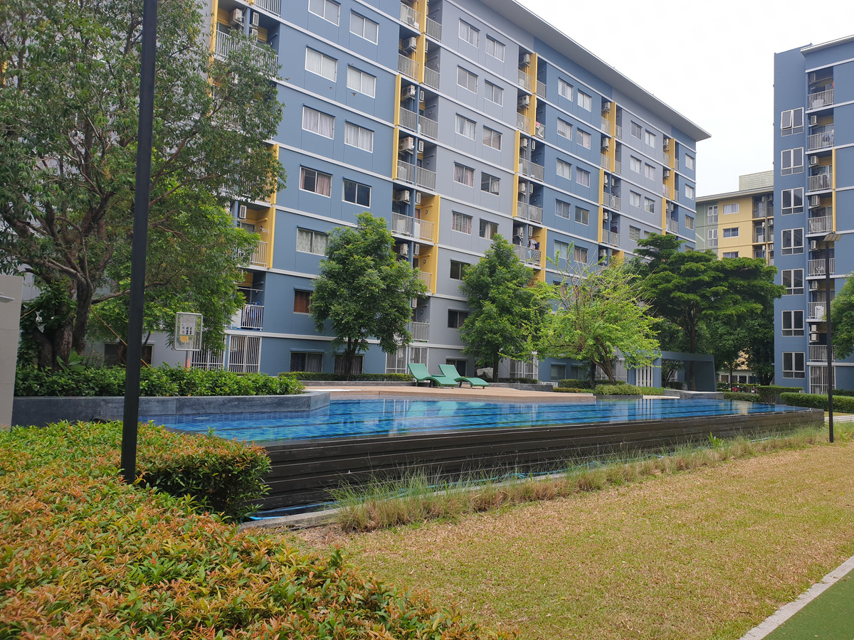 ขายคอนโดปทุมธานี รังสิต ธรรมศาสตร์ : ด่วน ขายพลัมคอนโด พาร์ครังสิต เฟส 1  ใกล้ ม.กรุงเทพ ราคา  1.15 ล้านบาท พร้อมผู้เช่ารวมค่าโอน