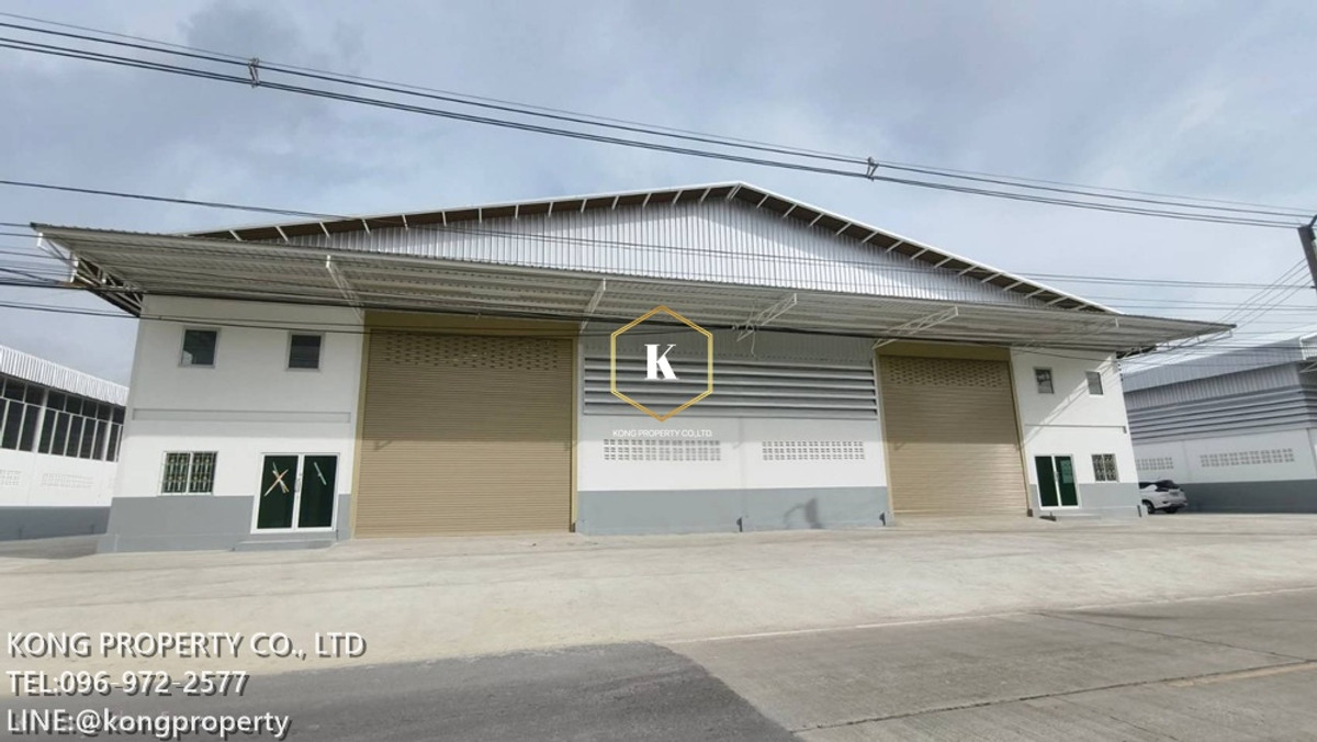 ให้เช่าโกดังปทุมธานี รังสิต ธรรมศาสตร์ : ให้เช่าโกดัง สามโคก ปทุมธานี ขนาด 450-800 ตรม (สร้างใหม่)