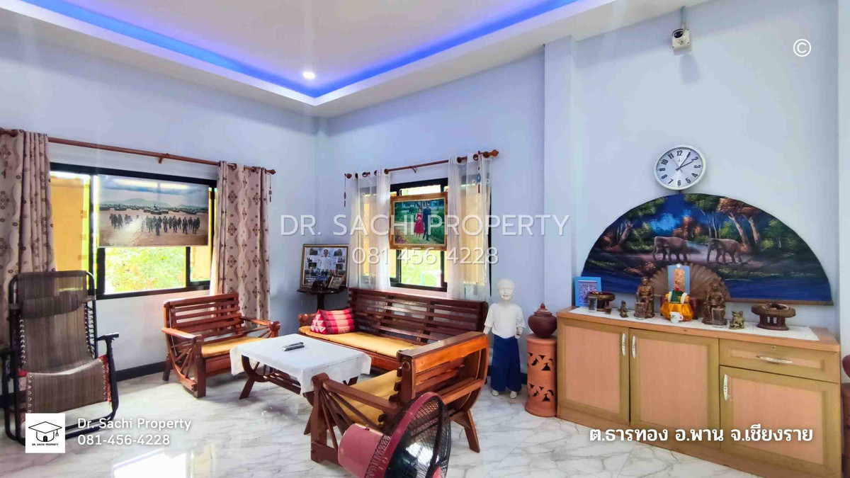 ขายบ้านเชียงราย : ขายบ้านเดี่ยว 230 ตรว. อ.พาน จ.เชียงราย วิวภูเขาบรรยากาศดีมาก