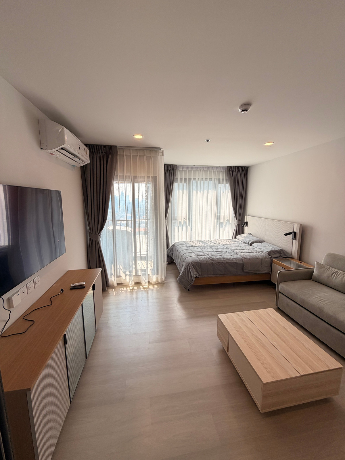 ให้เช่าคอนโดอ่อนนุช อุดมสุข : 📢(for rent ) Aspire Onnut Station คอนโดพร้อมอยู่ ติดถนนสุขุมวิท ใกล้ BTS อ่อนนุชเพียง 200 เมตร🚆