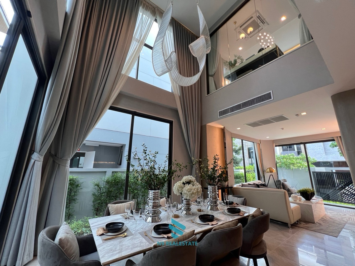 For SaleHouseNawamin, Ramindra : Urgent sale! Model house The Gentry Kaset-Nawamin, discount of 10 million! The whole house is fully decorated and luxurious. Ready to move in immediately