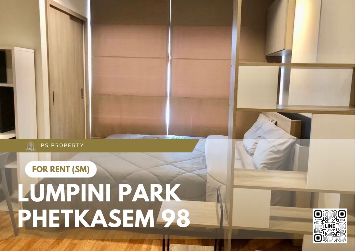 For RentCondoBang kae, Phetkasem : For Rent 🔥 Lumpini Park Phetkasem 98 🔥 Fully furnished with appliances. Near Lak Song BTS station.