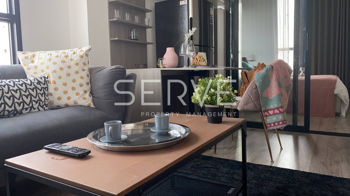 ให้เช่าคอนโดอ่อนนุช อุดมสุข : 🔥1 นอน กั้นเป็นสัดส่วน ชั้นสูง 30+ ทำเลดี  ใกล้ BTS อ่อนนุช 650 ม. ที่คอนโด KnightsBridge Prime Onnut / ให้เช่าคอนโด