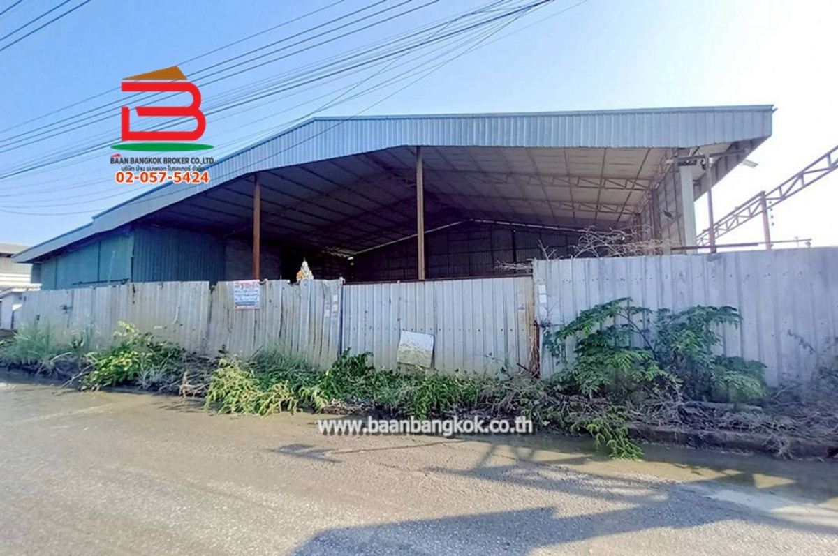 For SaleWarehousePathum Thani,Rangsit, Thammasat : Warehouse, Soi Thetsaban Lam Luk Ka 3 (near Chok Amnuay Khlong 7 Market), area 1 rai, Lam Luk Ka Subdistrict, Lam Luk Ka District, Pathum Thani