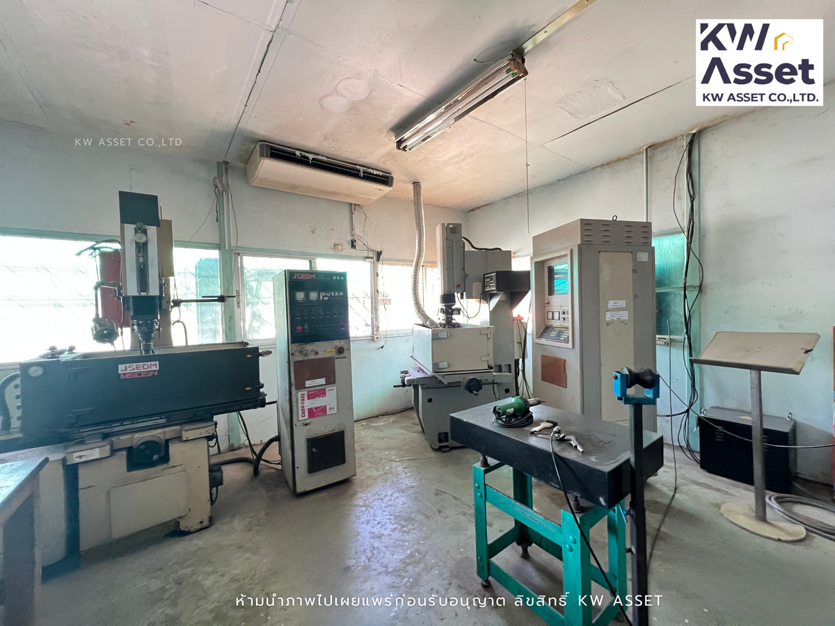 For SaleFactorySriracha Laem Chabang Ban Bueng : Sriracha factory business for sale, land 5-0-94 rai, has R.R.4 certificate 📍Chonburi 🟪Purple polka dot land plan #KWASSET