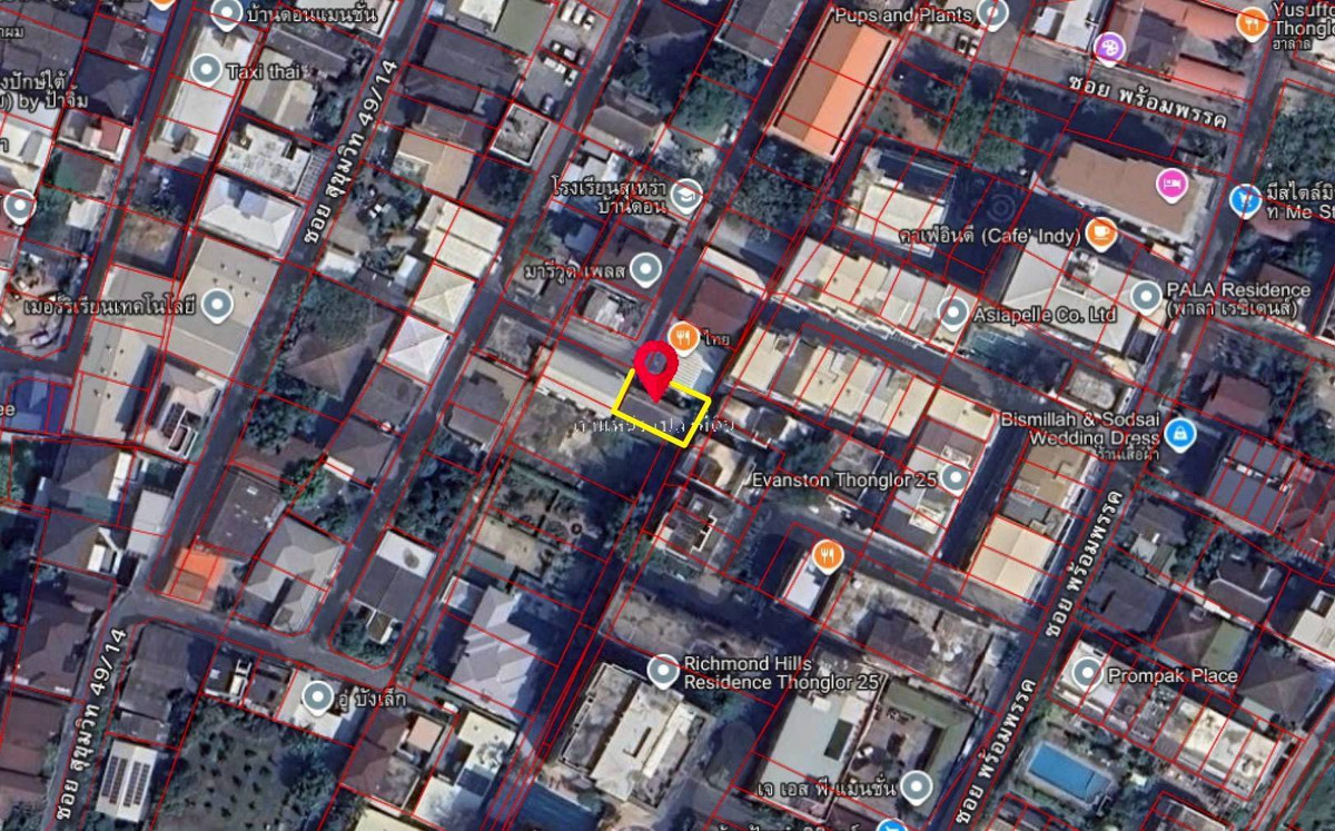 For SaleHouseSukhumvit, Asoke, Thonglor : Single house for sale, 49 sq m., Sukhumvit Soi 49/14, Khlong Tan Nuea Subdistrict, Watthana District, Bangkok, price 15,000,000 baht.