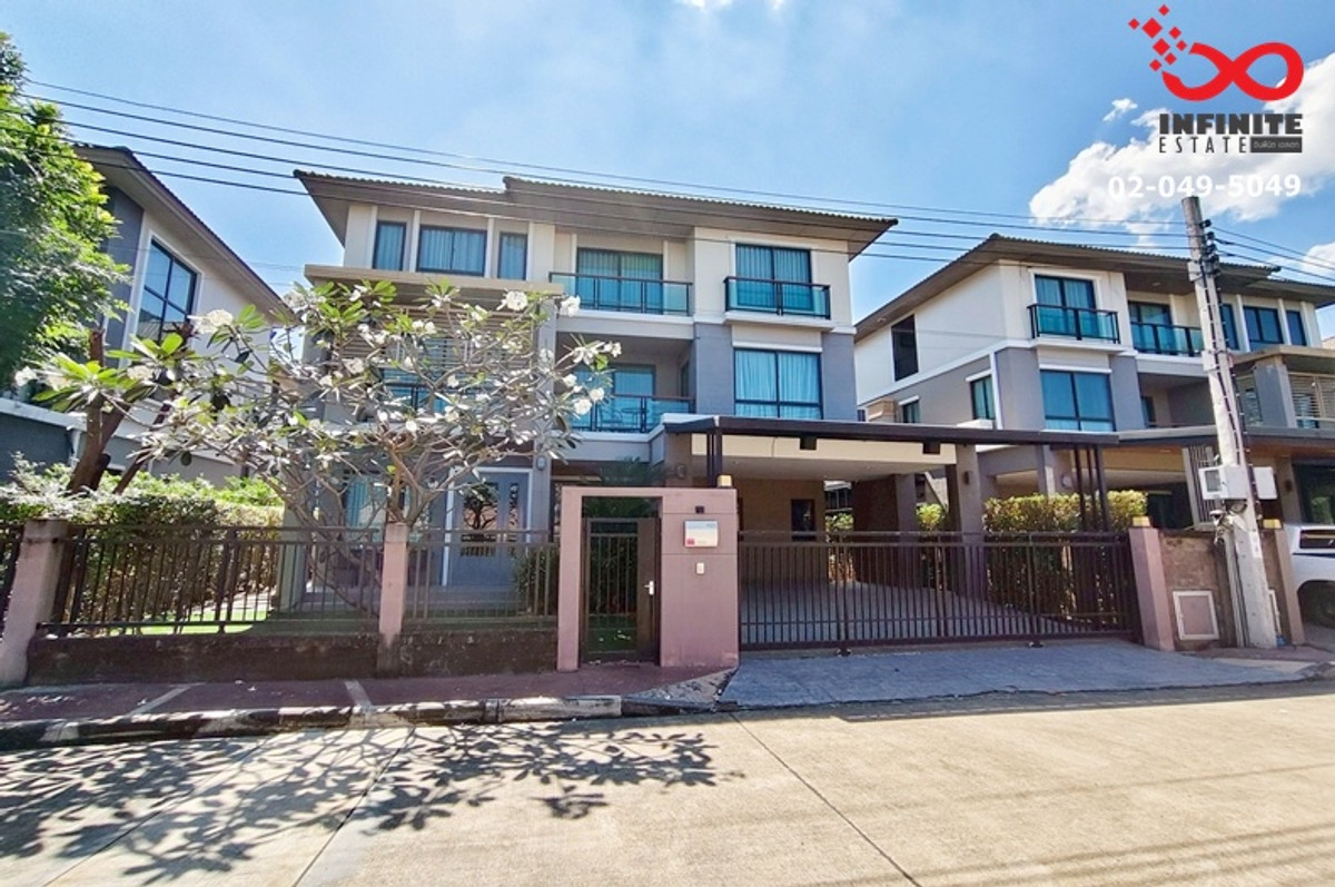 ขายบ้านวิภาวดี ดอนเมือง หลักสี่ : ขายและให้เช่าบ้านเดี่ยว 3ชั้น 58ตรว.หมู่บ้านภัสสร สรงประภา ดอนเมือง 