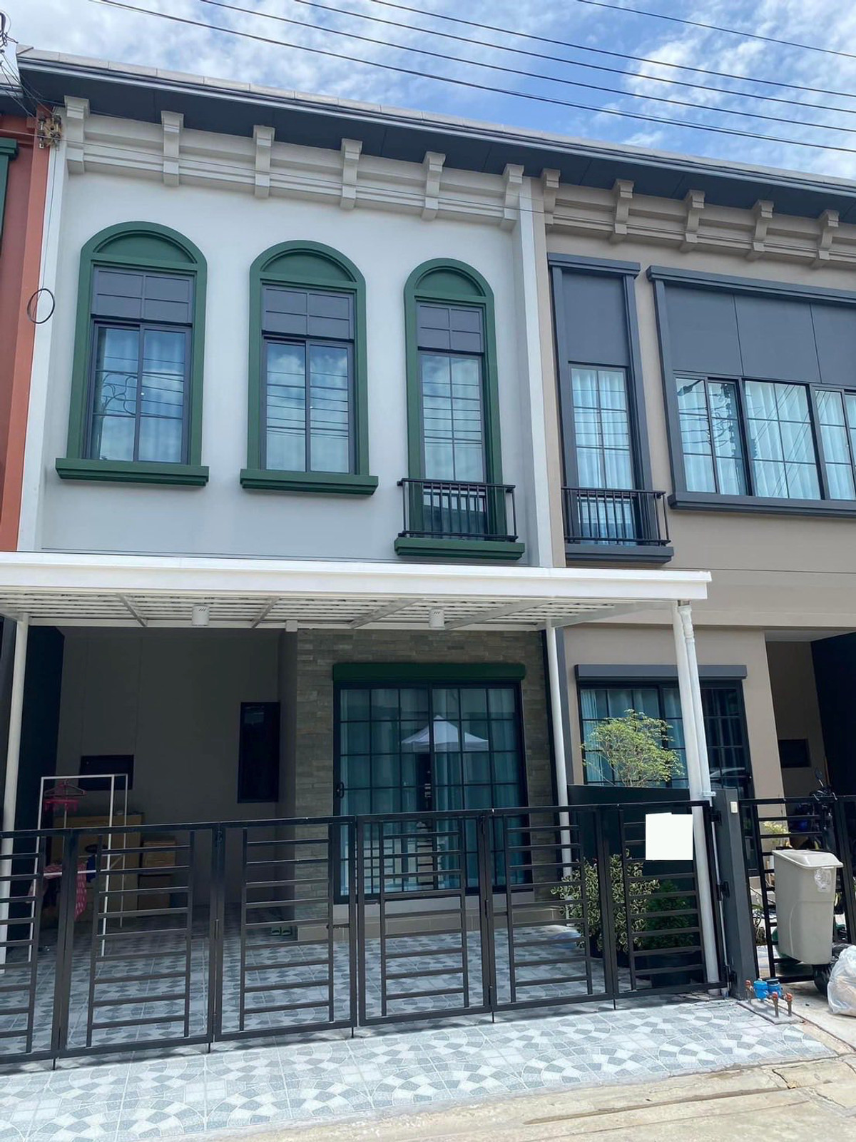 For RentTownhomeSamut Prakan,Samrong : For rent/sale 16.2 sq m, 3 bedrooms, 3 bathrooms, 2-story townhome, Siri Place, Bangna, Thepharak.