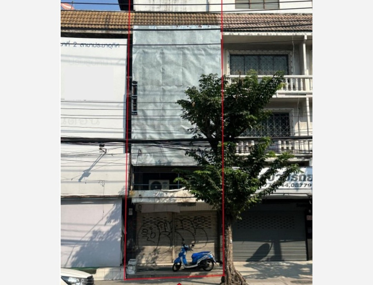 ขายอาคารพาณิชย์ราษฎร์บูรณะ สุขสวัสดิ์ : สอบถามโทร : 065-864-4111 ขายถูกที่สุดในย่านนี้ อาคารพาณิชย์ 3.5 ชั้น 20 ตารางวา อยู่ปากซอยประชาอุทิศ 49 ติดถนนประชาอุทิศ บางมด ทุ่งครุ ใกล้ มจธ.บางมด