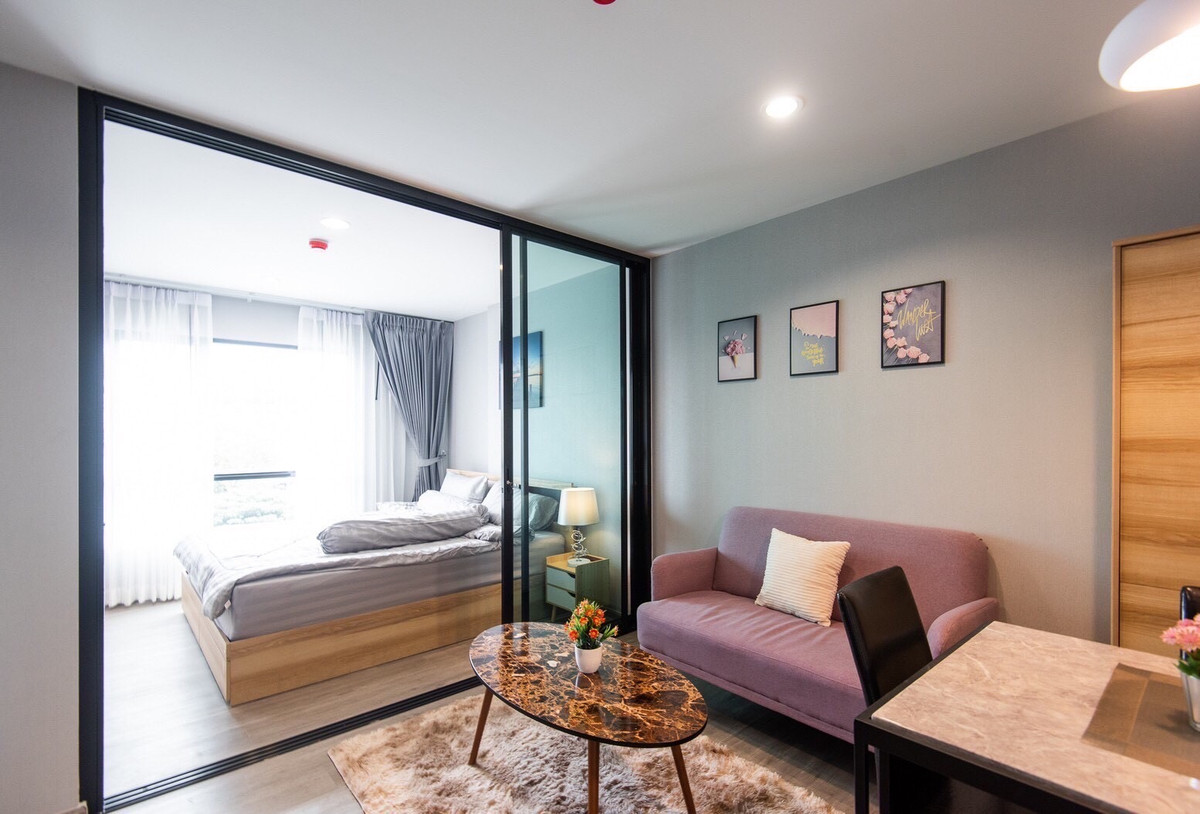 For RentCondoVipawadee, Don Mueang, Lak Si : Reach Condo Phahonyothin 52, beautiful room, open view.