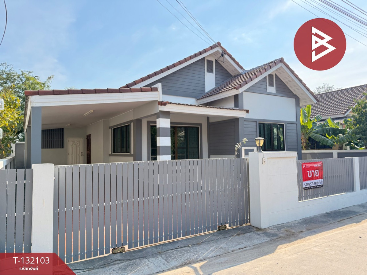 For SaleHousePattaya, Bangsaen, Chonburi : Single house for sale Comfortable Village, Phan Thong, Chonburi