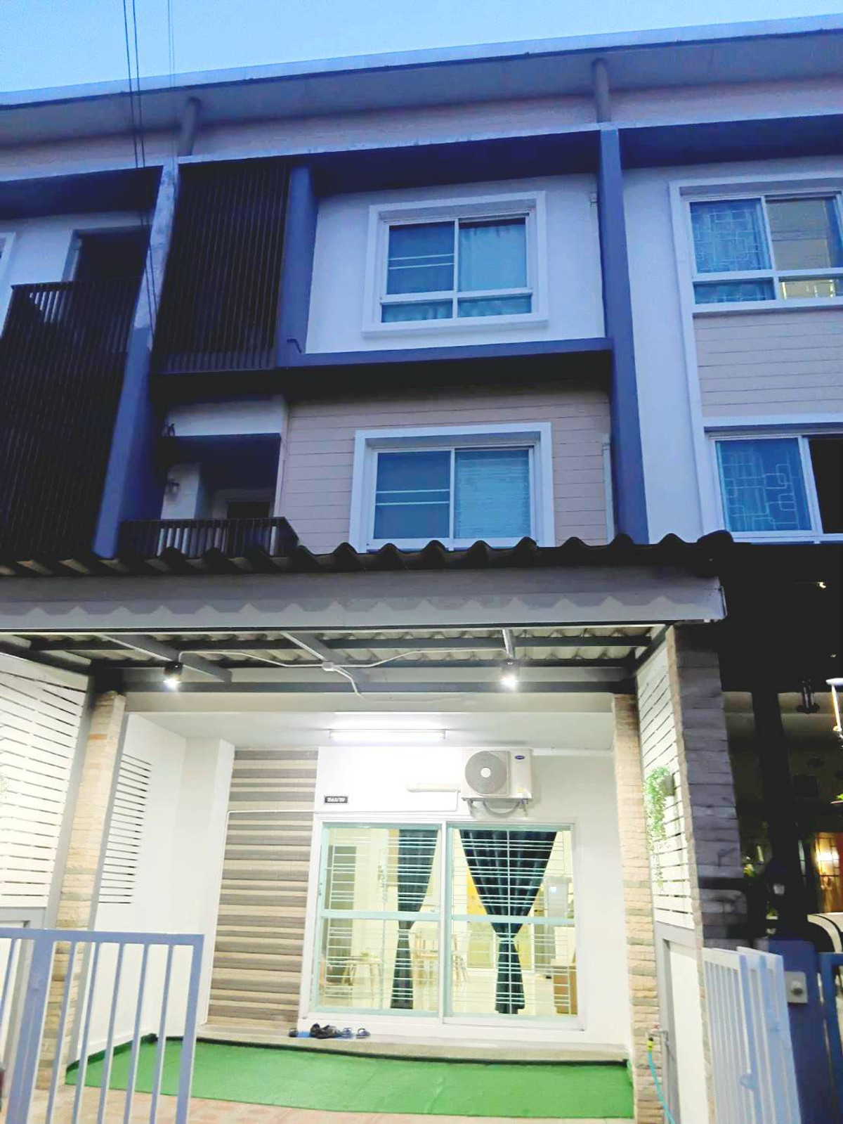 For SaleTownhomeBangna, Bearing, Lasalle : 3B200368 - Townhome for sale The Rich Biz Home Sukhumvit 105, 3 floors (Sell The Rich Biz Home @ Sukhumvit 105)