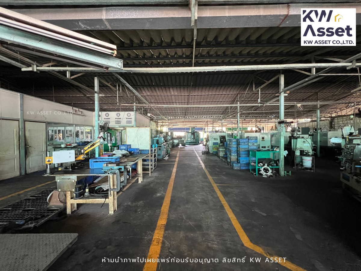 For SaleFactorySriracha Laem Chabang Ban Bueng : Sriracha factory business for sale, land 5-0-94 rai, has R.R.4 certificate 📍Chonburi 🟪Purple polka dot land plan #KWASSET