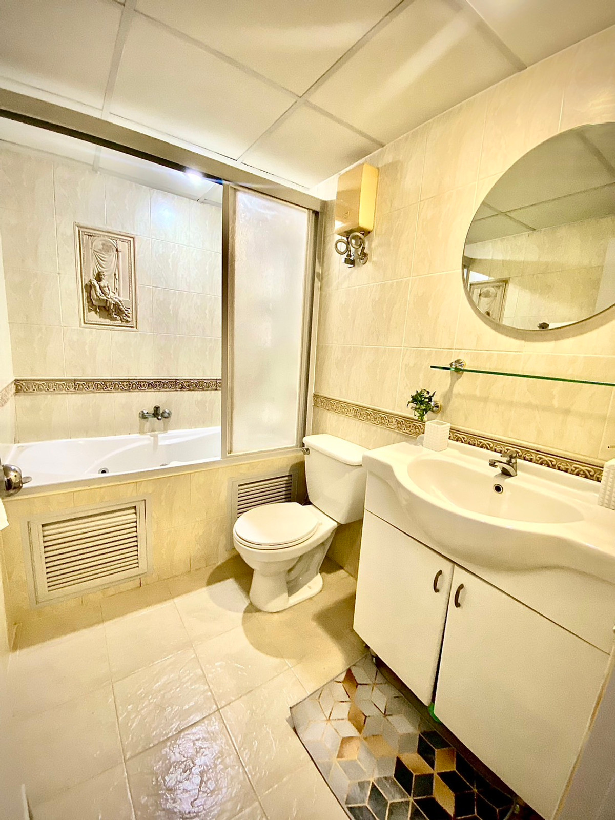 For RentCondoRama3 (Riverside),Satupadit : 💜🐧 SV City Rama 3 🐧💜 3 Beds 2 Baths, Rental 24,000 Baht