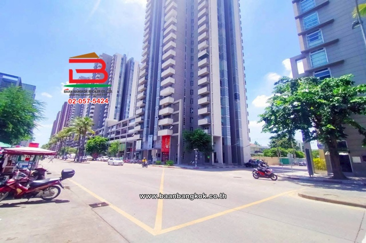 For SaleCondoChaengwatana, Muangthong : Condominium area 54.66 sq m. Victoria Lakeview Condo 3 : Victoria Lakeview 3 Chaengwattana Road, Bang Phut Subdistrict, Pak Kret District, Nonthaburi.
