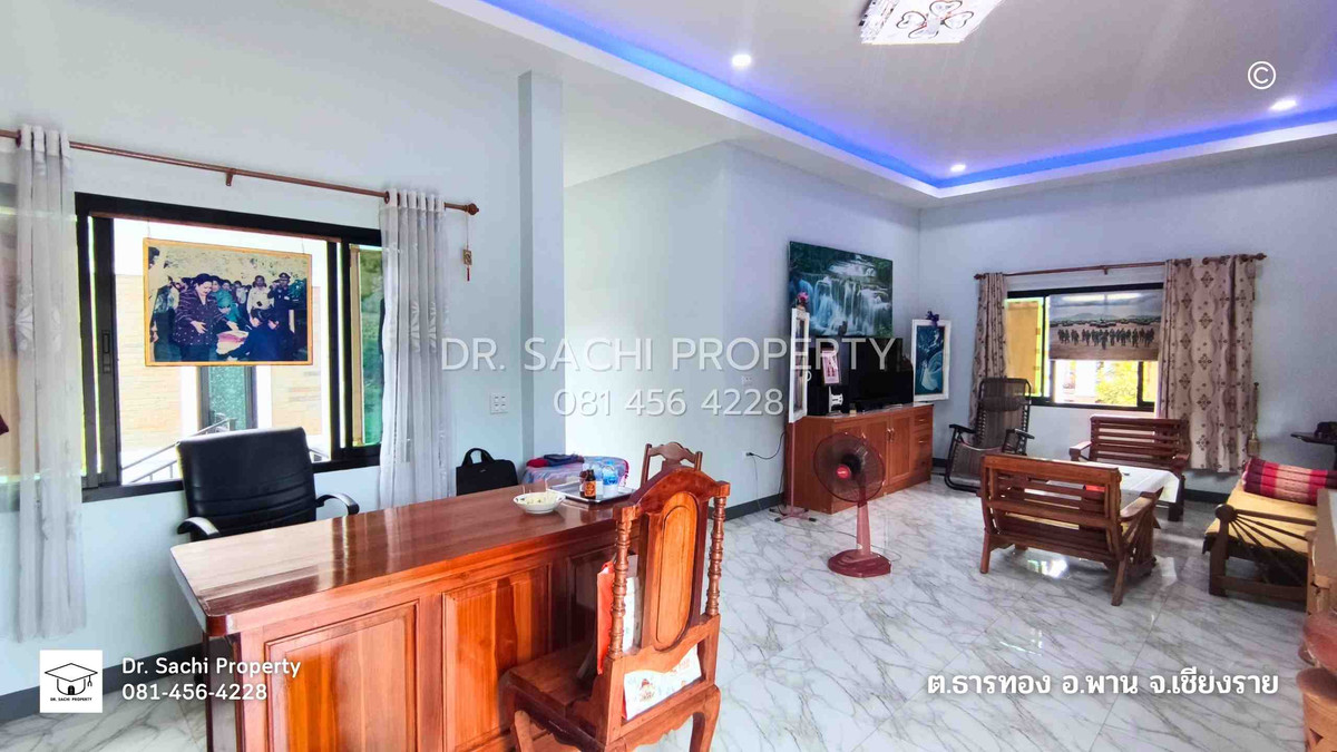ขายบ้านเชียงราย : ขายบ้านเดี่ยว 230 ตรว. อ.พาน จ.เชียงราย วิวภูเขาบรรยากาศดีมาก