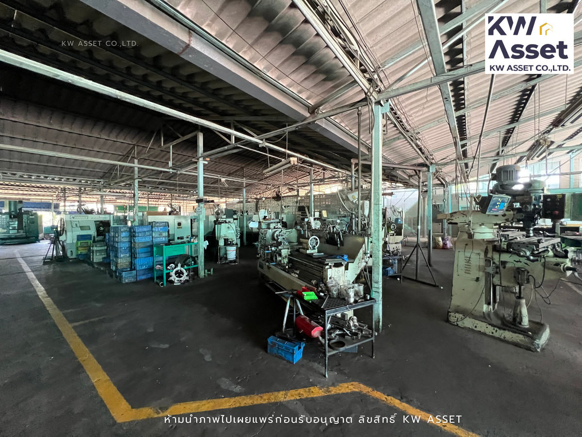 For SaleFactorySriracha Laem Chabang Ban Bueng : Sriracha factory business for sale, land 5-0-94 rai, has R.R.4 certificate 📍Chonburi 🟪Purple polka dot land plan #KWASSET