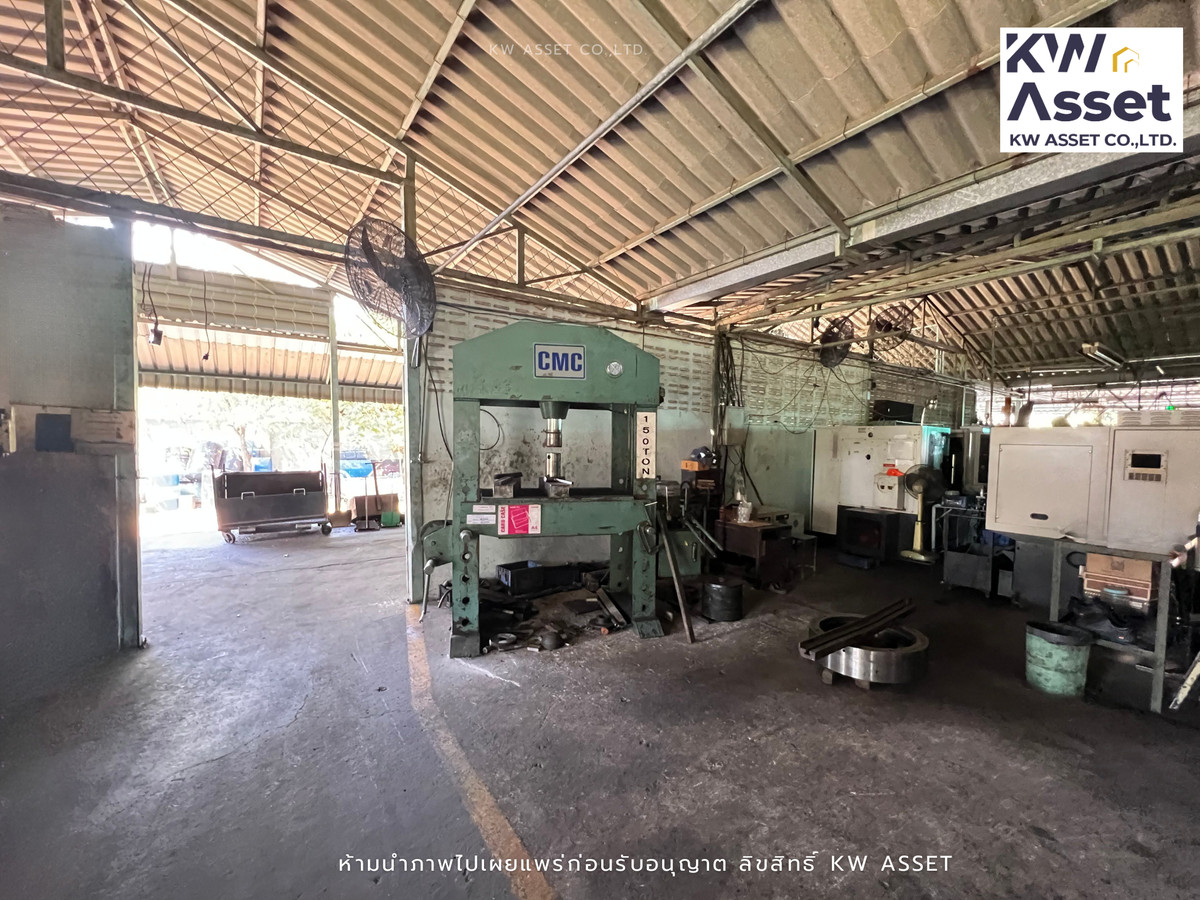 For SaleFactorySriracha Laem Chabang Ban Bueng : Sriracha factory business for sale, land 5-0-94 rai, has R.R.4 certificate 📍Chonburi 🟪Purple polka dot land plan #KWASSET