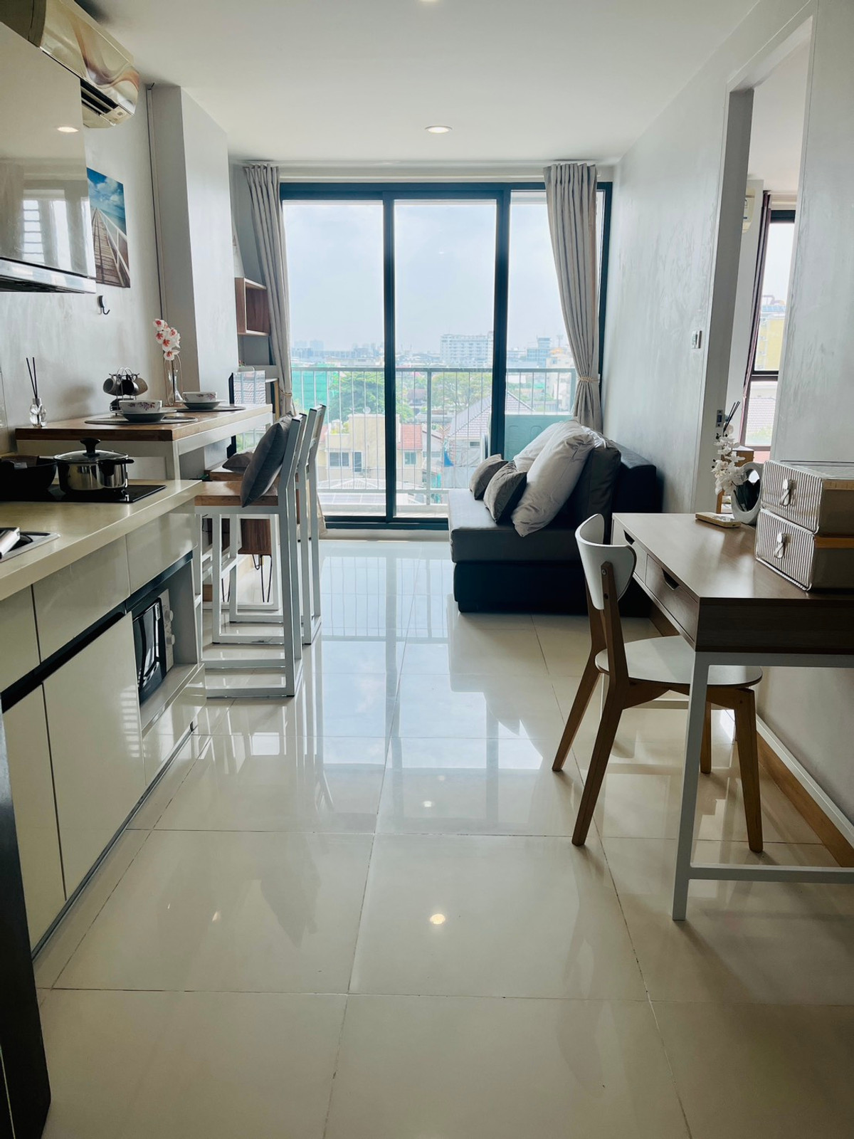 For RentCondoOnnut, Udomsuk : 🔥For Rent Now! 🔥The President Sukhumvit 81. Fully furnished and equipped with appliances. Ready to move in. Near BTS On Nut❗