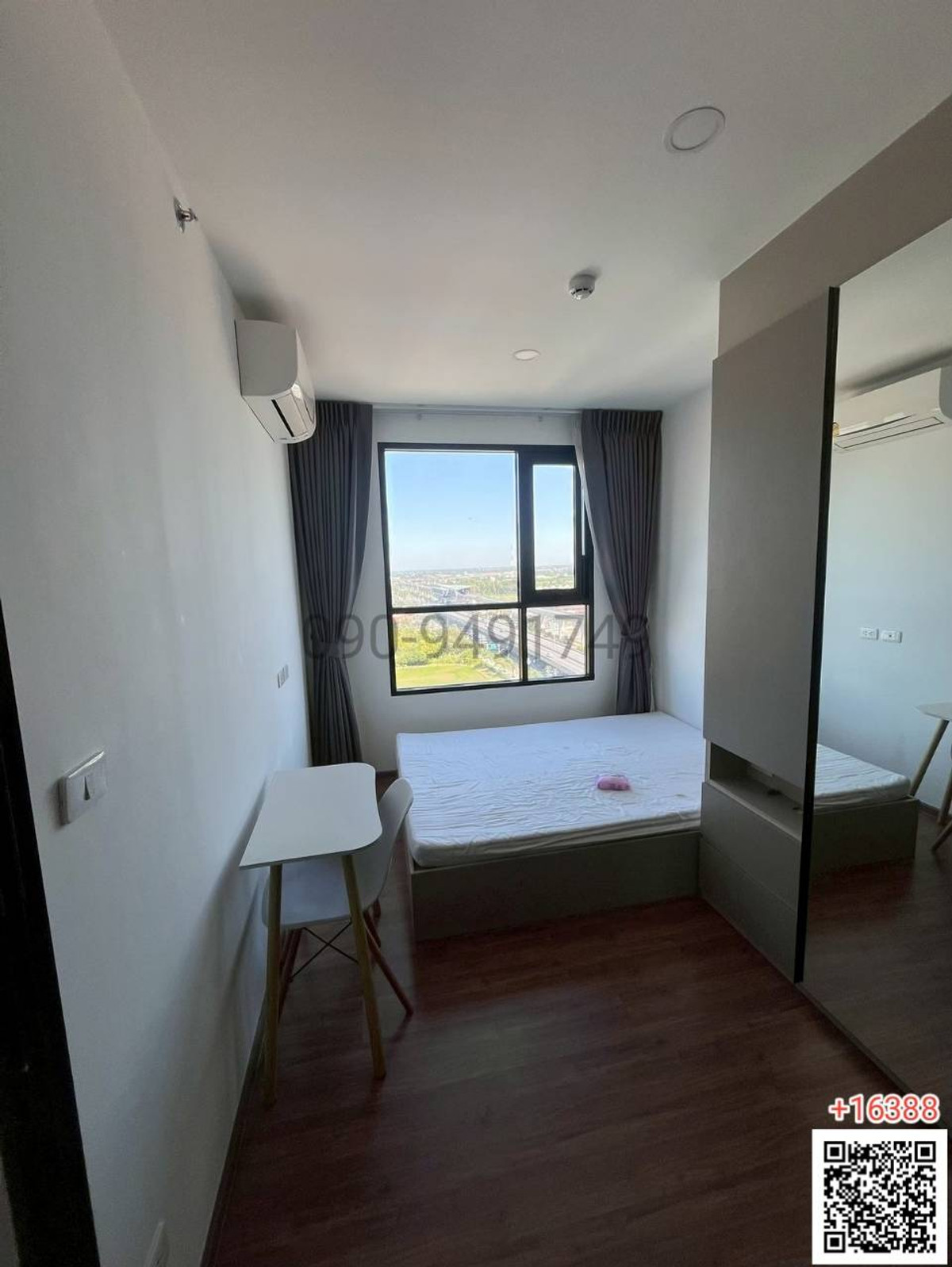 ให้เช่าคอนโดมีนบุรี-ร่มเกล้า : เช่า คอนโด The Origin Ram 209 Interchange ติดรถไฟฟ้าสายสีชมพูและสายสีส้ม