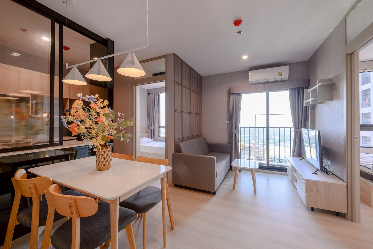 ให้เช่าคอนโดพัฒนาการ ศรีนครินทร์ : New !! for RENT : NUE Noble Srinakarin Lasalle 2bed 1bath ห้องใหม่ สวยมาก รีบโทรนะ 095-3905490
