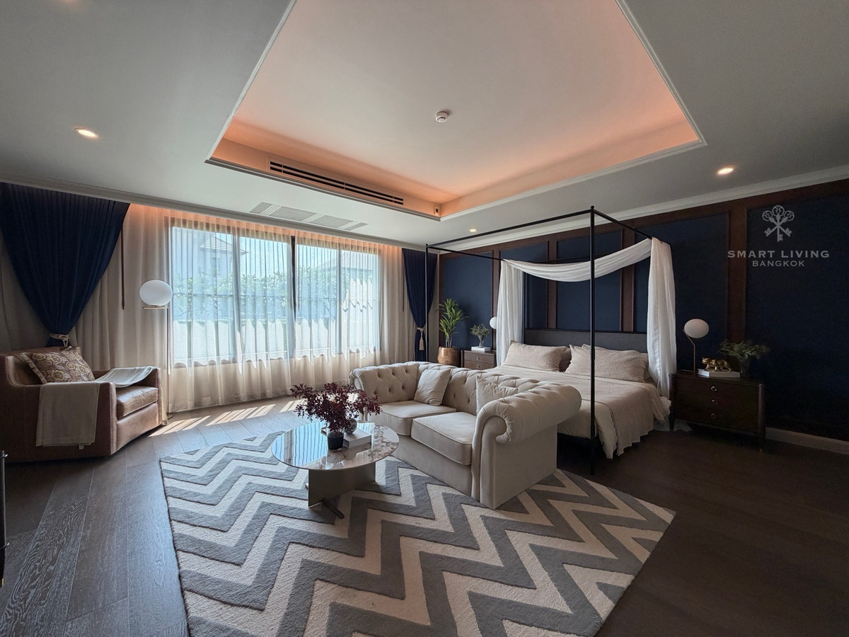 ขายบ้านแจ้งวัฒนะ เมืองทอง : บ้านหรูพร้อมลิฟต์ส่วนตัวและสระว่ายน้ำ ที่นิชดา โอนิกซ์ บ้านเดี่ยวกว้างขวาง ออกแบบในสไตล์ Art Deco หรูหรา สร้างด้วยวัสดุนำเข้าระดับพรีเมียม