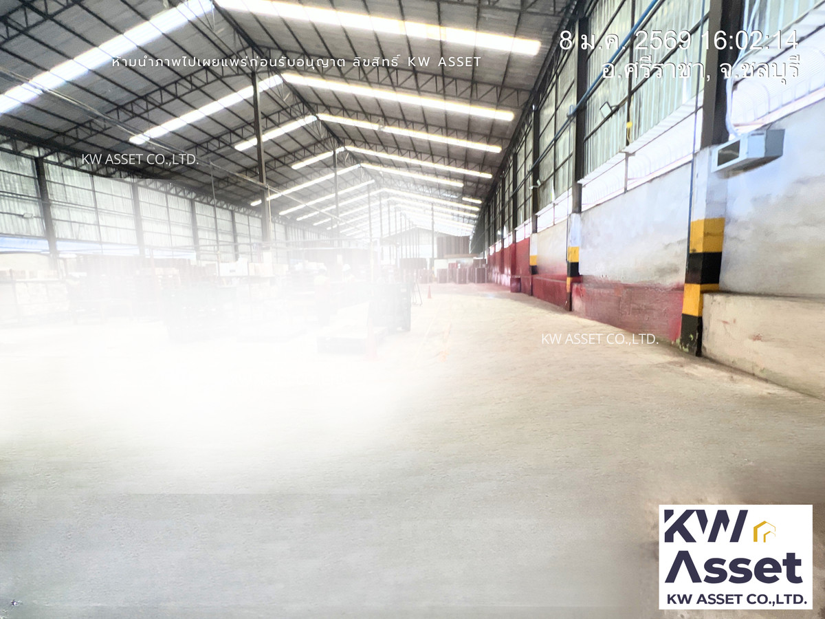 For SaleWarehouseSriracha Laem Chabang Ban Bueng : 🕋 Warehouse/warehouse for sale 2-2-62 rai, warehouse area: 3,200 sq m, near Laem Chabang, Chonburi #KWASSET
