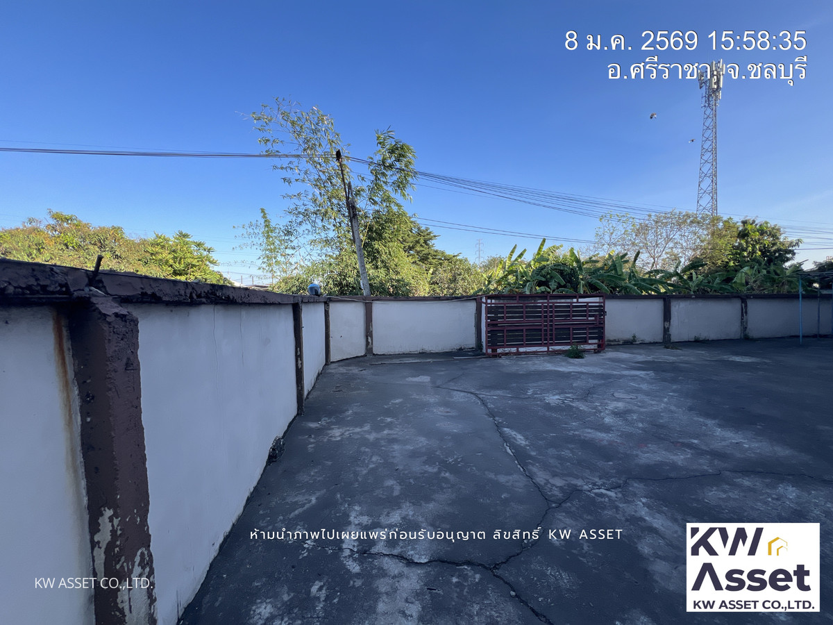 For SaleWarehouseSriracha Laem Chabang Ban Bueng : 🕋 Warehouse/warehouse for sale 2-2-62 rai, warehouse area: 3,200 sq m, near Laem Chabang, Chonburi #KWASSET